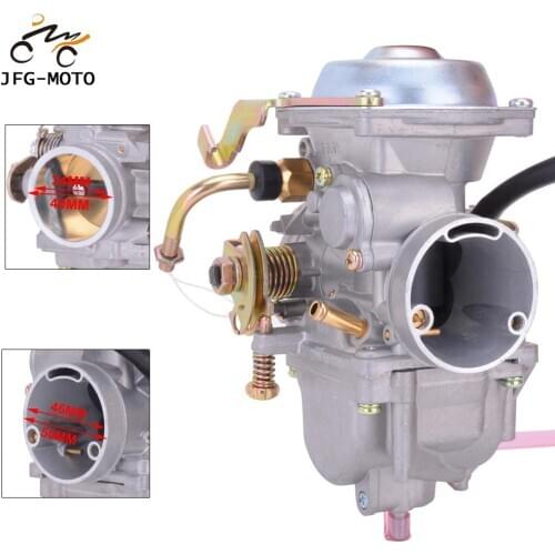 Motorcycle 34MM Aluminum Carburetor Carburador For Roketa Jianshe JS400 YamaBuggy Hensim HS400 ATV GN250 GN300 300 400CC Engine