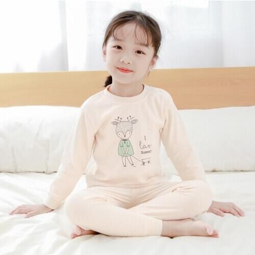 Pajamas Set for kids Boys Cartoon Sleepwear Children Claus Nightwear Toddler 1-5T