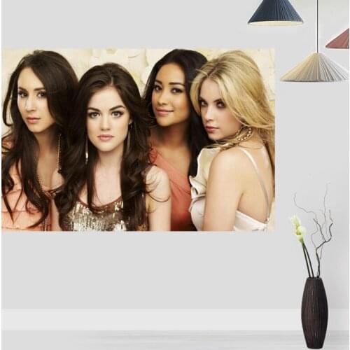 Custom Pretty Little Liars Posters And Prints Wall Pictures For Living Room Modern Art Poster Home Wall Decor 20x30cm,27x40cm