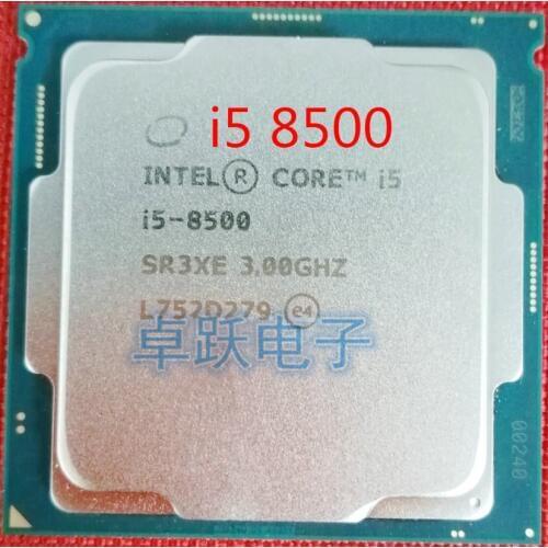 Intel PC computer Core i5 8 series Processor I5 8500 I5-8500 CPU LGA 1151-land FC-LGA 14 nanometers Six Core