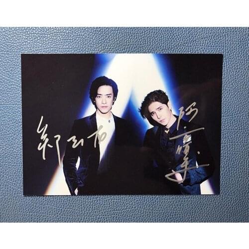Hand signed Super Vocal Ayanga Zheng Yunlong autographed photo 5*7 112019
