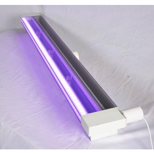 Garden ornament swimming pool wall water blade spillway acrylic waterfall with remote LED light