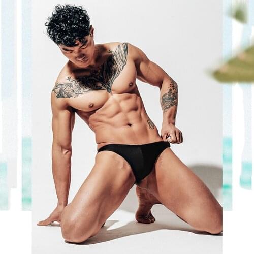 2021 Spandex Sexy Mens Swimrwear Jockstraps Low Waist Jocks Bikini G-strings Mens Thong T-shaped Male Panties Briefs Gay Trunks