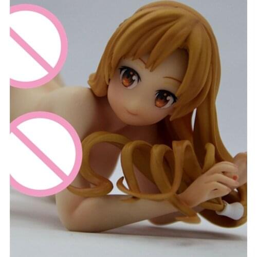 Sword Art Online anime sexy Yuuki Asuna 1/6 anime girl figure nude anime figure adult