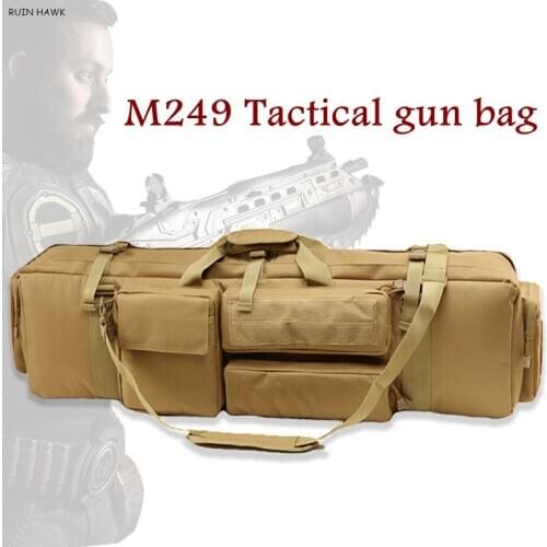 Tactical Gun Bag Outdoor Military Equipment Hunting Bag Padded Gun Carrying Case with Shoulder Sling Strap Airsoft Holster