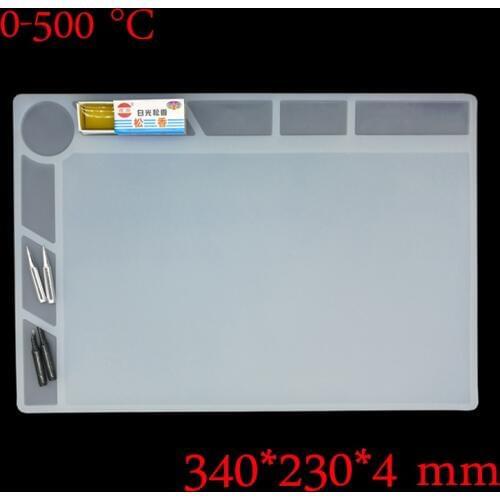 Heat-resistant Heat Gun BGA Soldering Mat Phone Repair Insulator Pad Desk Mat Maintenance Platform
