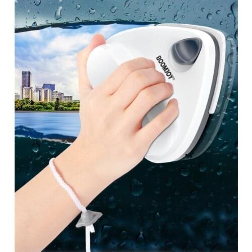 East Magnetic Window Wiper Glass Cleaner Magnet Window Washing Brush Squeegee Household Windows Outside Cleaning Tools