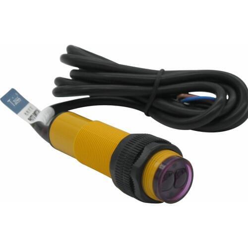 High quality E3F-DS30C4 M18 Diffuse photoelectric switch Sensor Optical three lines NPN Normally open 30 cm adjustable 6-36VDC