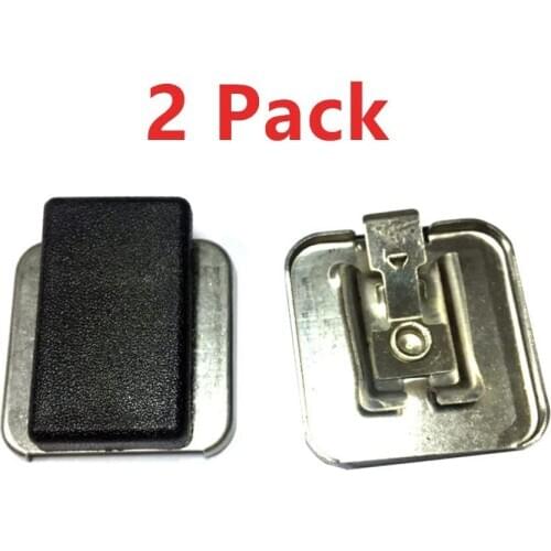 2Pack Belt Clip for Motorola Replacement Microphone Clip PMMN4013A 4021 Handheld Speaker Microphone MIC Two Way Radio Accessory