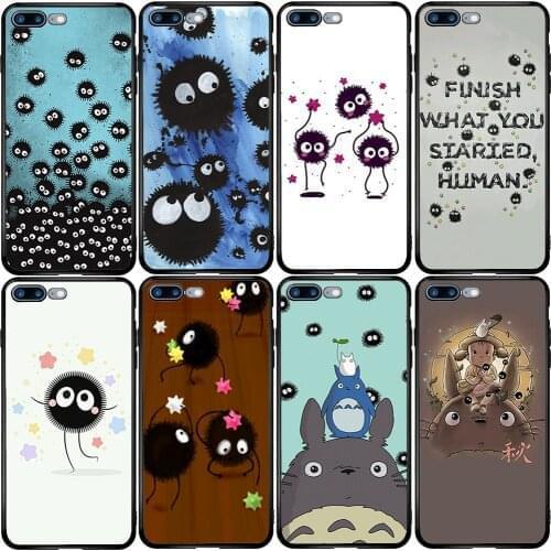 Cover Case for Huawei Honor Mate 10 20 30 P10 P20 P30 P40 Lite E P Smart Plus Z 2019 2020 Y9 Prime Totoro Portal Soot Sprite