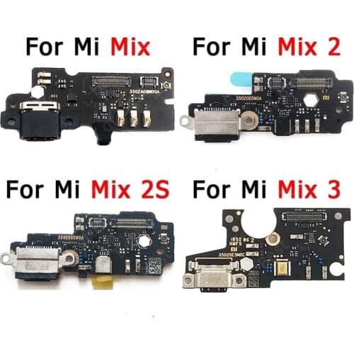 Original Usb Charge Board For Xiaomi Mi Mix 2 3 2S Mix2S Mix3 Mix2 Charging Port Flex Cable Plate Pcb Dock Connector Spare Parts