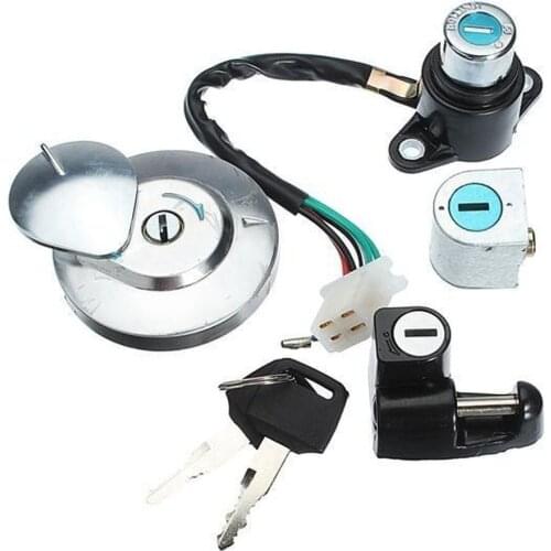 Ignition Switch Cap Lock Set With 2 Keys For 95-99 Honda CMX250 Rebel CA125