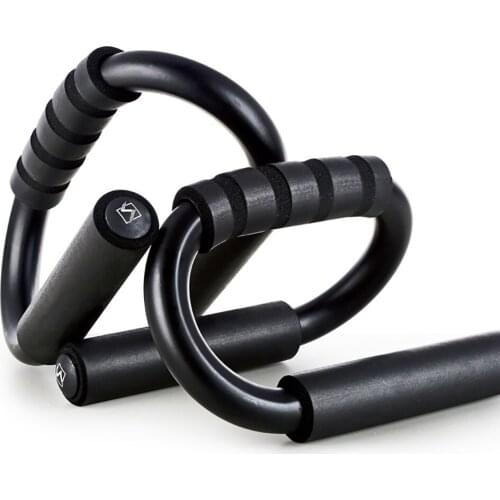 S Shape Push Up Stands Home Gym Fitness Equipment S-shaped Push-ups Stands Workout Tool Exercise Muscle Training Push Up