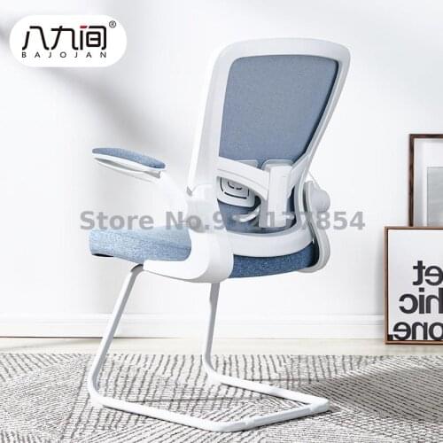 Home fabric student study chair bow study desk computer chair child backrest comfortable seat
