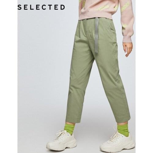 SELECTED Womens New style Tooling Casual Pants S|420314066