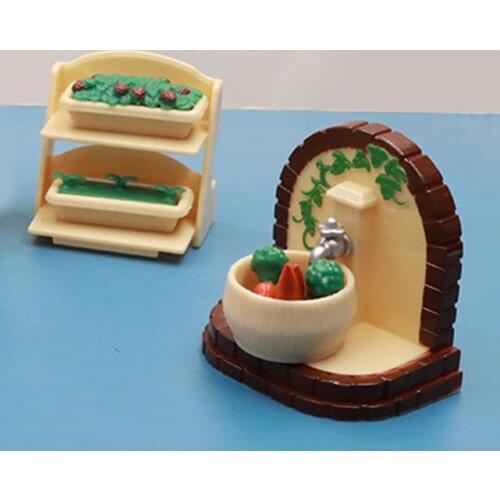 Smooth Surface 1Set Ingenious Small Ornaments Farm Set Portable Farm Set Accessories Lovely for Decoration