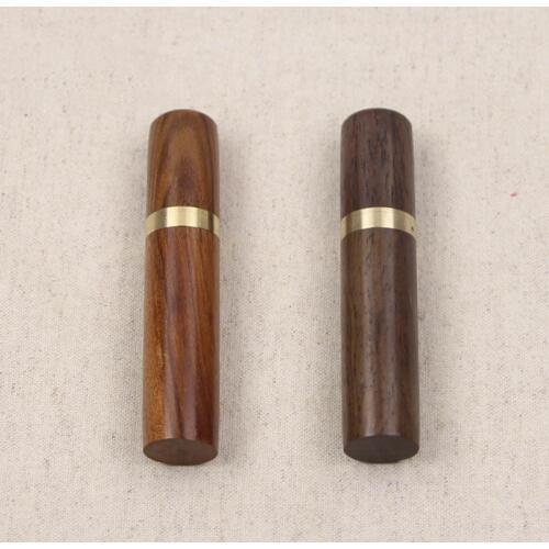 1Pcs 83*18mm Needles Box Sewing Embroidery Mending Housing Case Wood Box Leather Knitting Craft DIY Sewing Accessories