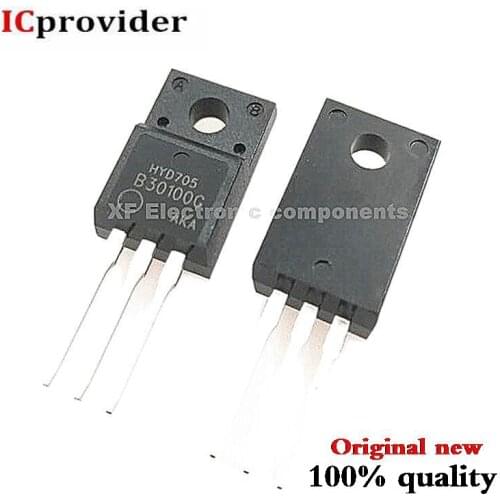 20pcs/lot MBRF30100CT MBR30100 B30100G 30A 100V TO-220 best quality