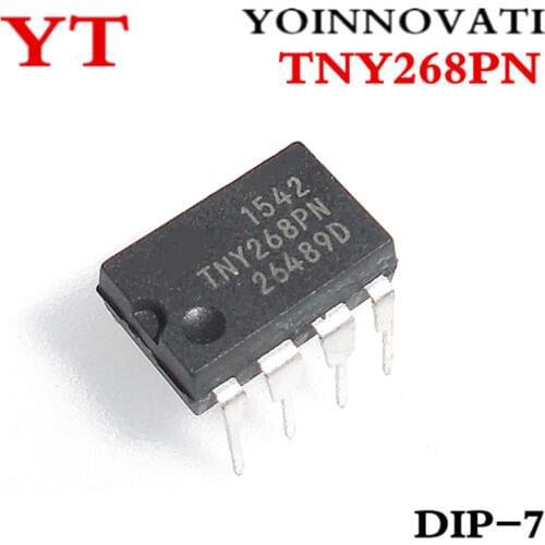 50pcs/lots TNY268PN TNY268P TNY268 268PN IC OFFLINE SWITCH OTP OCP HV 8DIP Best quality