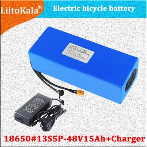 48V 15AH battery pack 48V 15AH 1000W Electric bicycle battery 48V Lithium ion battery 30A BMS and 2A Charger