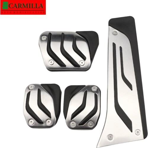 Stainless Steel AT MT Car Pedals for BMW F20 F21 F22 F23 F24 F30 F31 F32 F33 F34 F35 F36 F80 F82 F83 E81 E82 E88 E90 E91 E92 E93