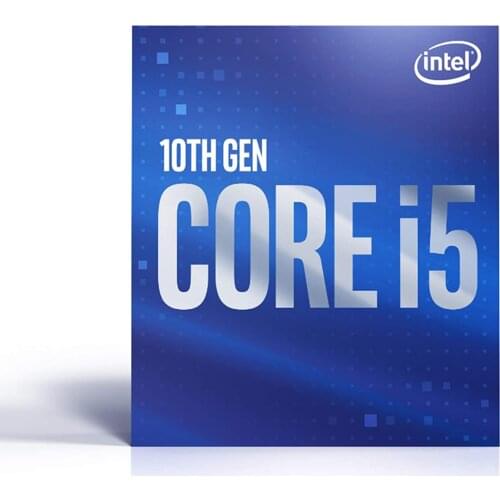 Intel Core i5-10400 Desktop Processor 6 Cores up to 4.3 GHz LGA1200 (Intel 400 Series Chipset) 65W