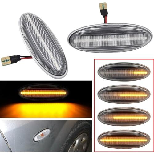 LED Side Marker Light Dynamic Blinker Turn Signal Lamp B33P51120A For MAZDA 323 Familia Protege Tribute MX-6
