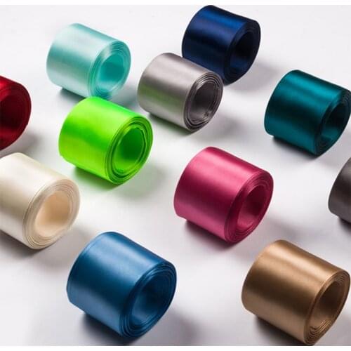 5cm solid color ribbon, gift wrapping material, ribbon, wedding and festival decoration ribbon, wrapped flower ribbon, packaging