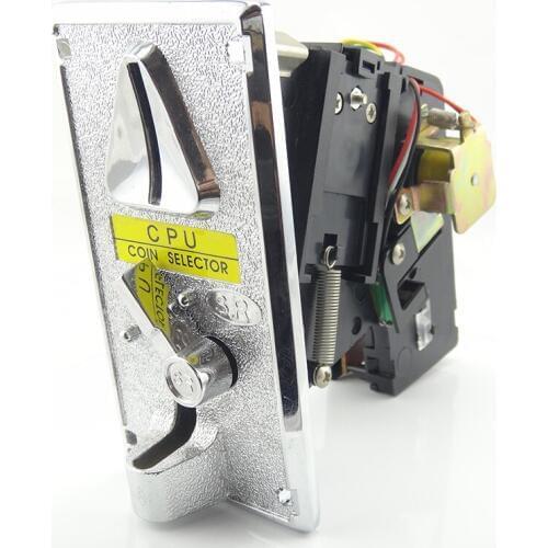 Zinc alloy panel electronic CPU Coin Selector coin Acceptor for Vending machines Arcade game machines