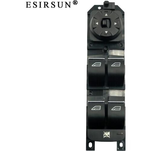 ESIRSUN Window Master Glass Lifter Control Switch Fit For Ford Mondeo MK4 S-MAX GALAXY 2007-2012,7S7T14A132BC 7S7T-14A132-BC