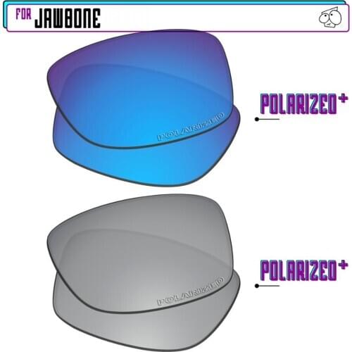 EZReplace Polarized Replacement Lenses for - Oakley Jawbone Sunglasses - Sir P Plus-BluePPlus