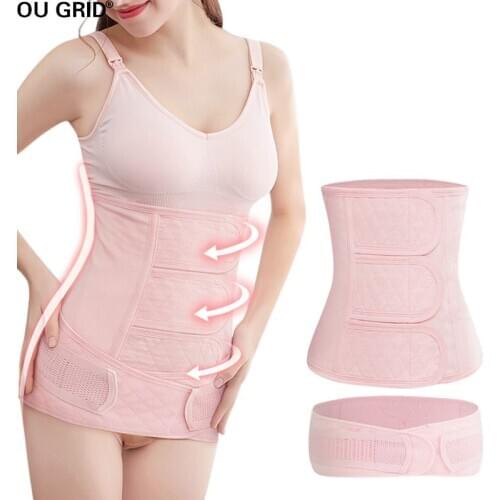 Postpartum Girdle C-Section Recovery Belt Back Support Belly Wrap Belly Band Shapewear