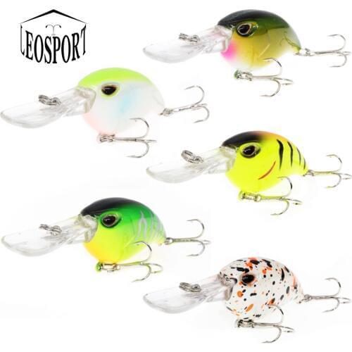 Lure Bait Wobbler Fishing-Tackle Hard-Crank Topwater Artificial Swim Mini 63mm 1pcs/Lot