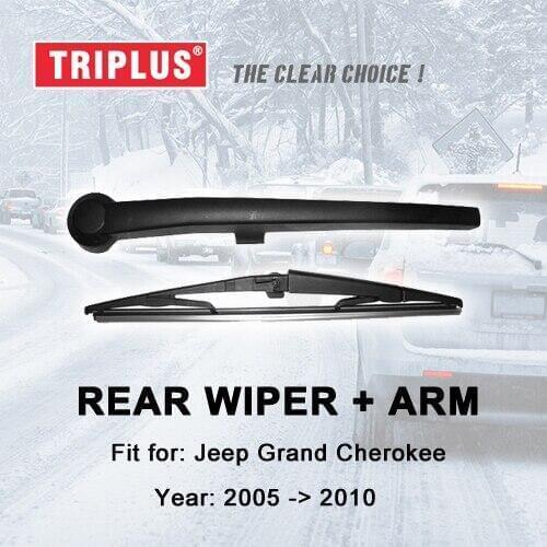 Rear Wiper Arm with Blade for Jeep Grand Cherokee (2005-2010) 1pc 14" 350mm, Rear Wiper Arm & Rear Wiper Blades