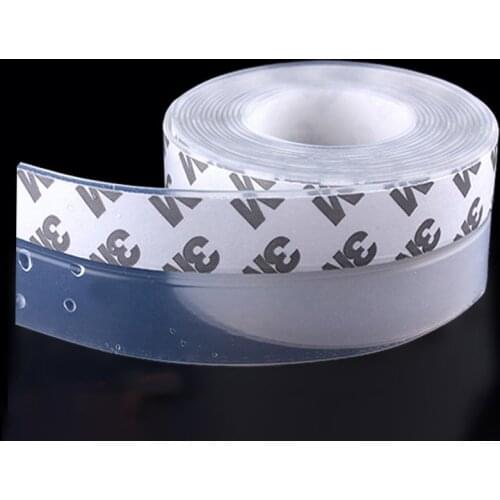 5meter X 25mm / 35mm / 45mm Self Adhesive Weatherstrip Frameless Window Sliding Sash Screen Door Bottom Draft Stopper Seals