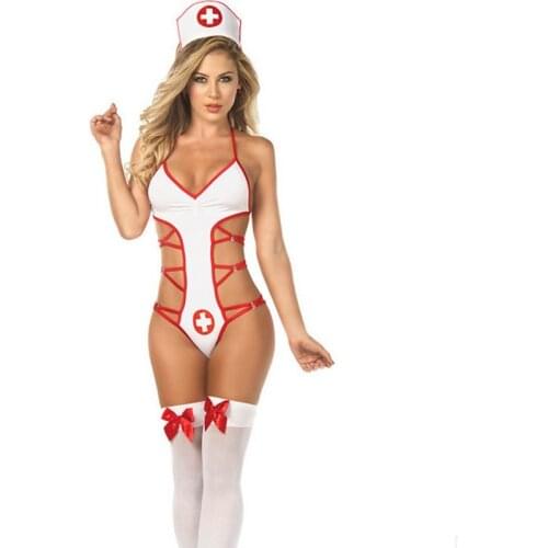 Sexy Underwear Sexy Lingerie Hot Babydoll Woman Lingerie Lace Dress Porno Uniform Sexi Lenceria Erotic Lingerie Role Play