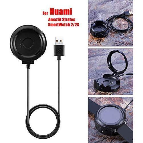 YSAGi Suitable for gorgeous Amazfit A1612B A1609 2 2S charger adapter USB charging cable replacement smart watch charger