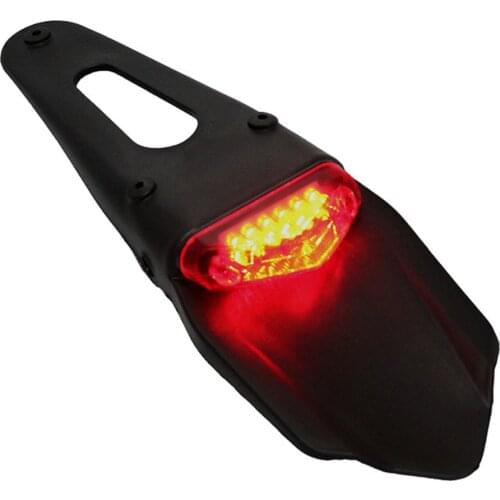 Motorcycle LED Tail Light Rear Stop Brake Lamp Universal for Enduro CR EXC WRF 250 400 426 450