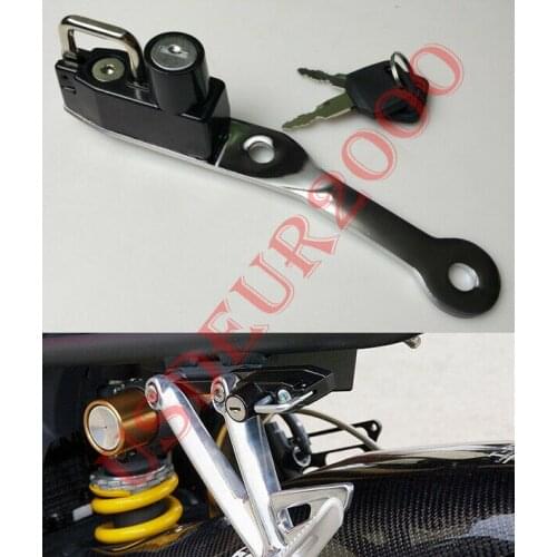 Helmet Lock For BMW S1000R S1000RR S1000XR K46 HP4 all years 09-20 2009 2010 2011 2012 2013 2014 2015 2016 2017 2018 2019 2020