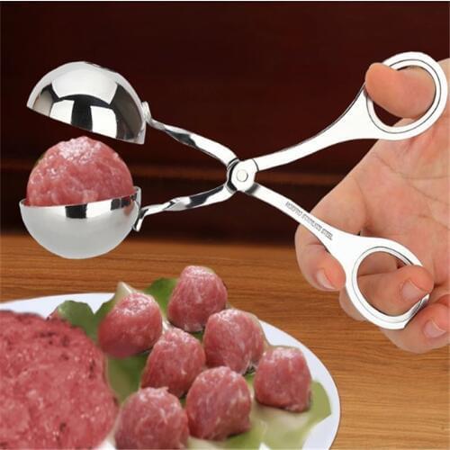 1Pc Kitchen Gadgets Non Stick Practical Meat Baller Cooking Tool Kitchen Meatball Scoop Ball Maker Kitchen Accessories