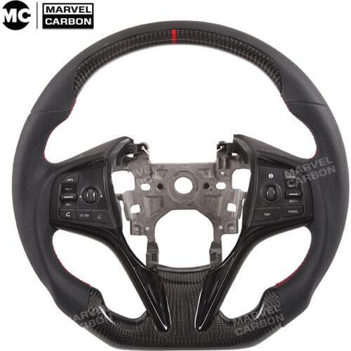 100% Real Carbon Fiber Steering Wheel for Avancier RDX TLX NSX RLX