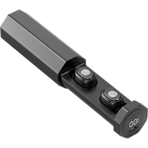 Bluelans TWS Wireless Bluetooth Earphone Music Earphone Sensitive Intelligent Digital Display TWS HiFi Sports Earbud Calling