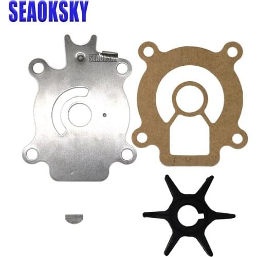 Water Pump Repair Kit for Suzuki Outboard DT55-DT65 18-3243 17400-94701-000 Boat Engine
