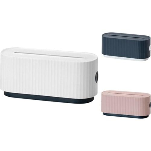 Cable Box Organize Anti-Dust Hide Wires Box Desktop Power Cord Box Household Heat Dissipation Wire Storage Case