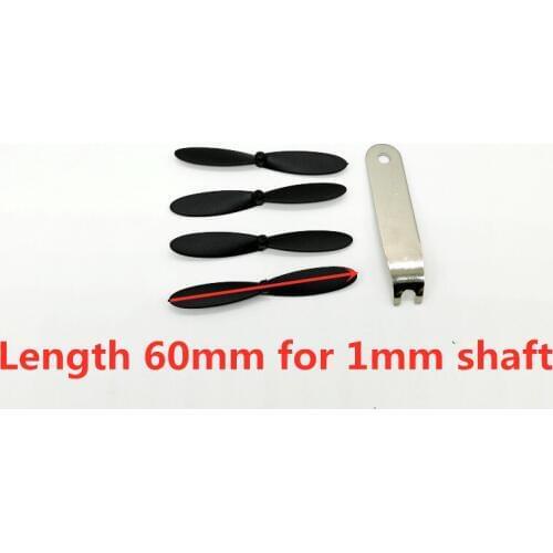 CW/CCW Propeller Props Blade for RC 60mm 6cm Mini Racing Drone Quadcopter Aircraft Spare Parts Accessories Component
