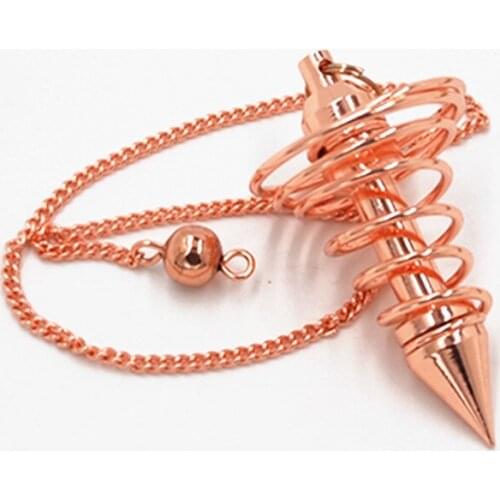 SL pendant Metal spirit pendulum Copper solid standard spirit divination psychic media novice pendulum hypnosis divination