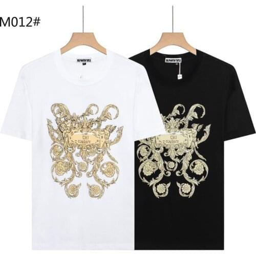 DSQ PHANTOM TURTLE Mens Short Sleeve Logo Series Graphic T-Shirt Men Fashion Print Cotton Tees Breathable Quality Tops M012