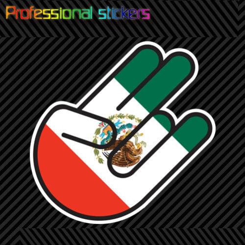 Mexican Shocker Sticker Die Cut Decal Self Adhesive Vinyl Mexico Stickers for Motos, Cars, Laptops, Phone