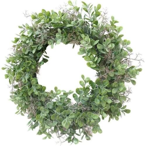 New Wreath Grasses Art Plant Green Door Wreath Decoration Decoration Flower Grasses Decorate your House and Make it Look Vibrant