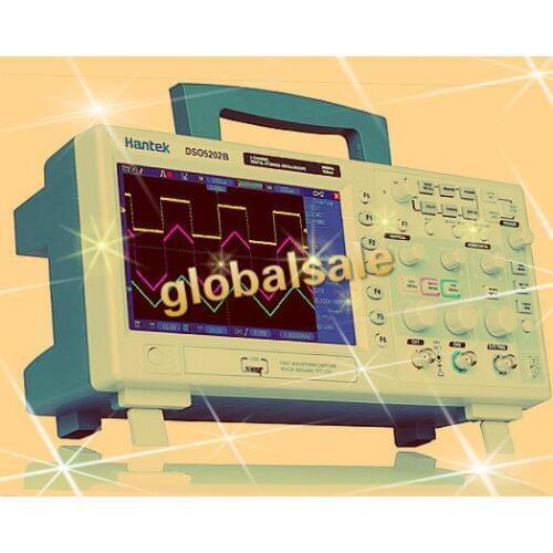 FREE SHIPPING Hantek DSO5202B 200MHz 2 Channel 1GS/s Oscilloscope Scopemeter USB